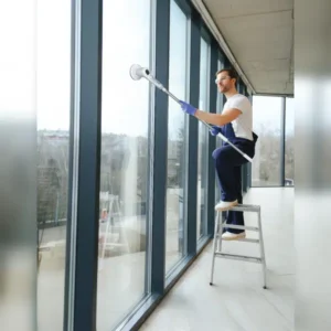 فرشاة تنظيف لاسلكية مع 5 رؤوس جرين لايون