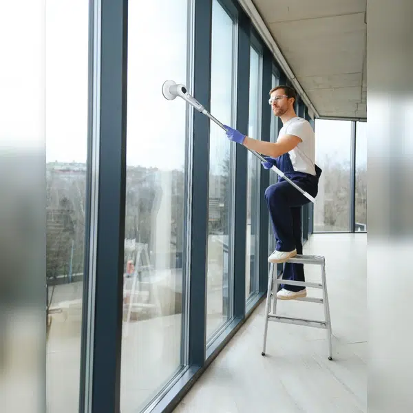 فرشاة تنظيف لاسلكية مع 5 رؤوس جرين لايون